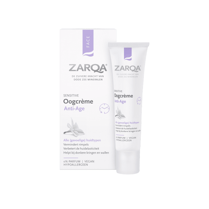 Zarqa Face Oogcreme Anti-Age Sensitive (15ml) Zarqa