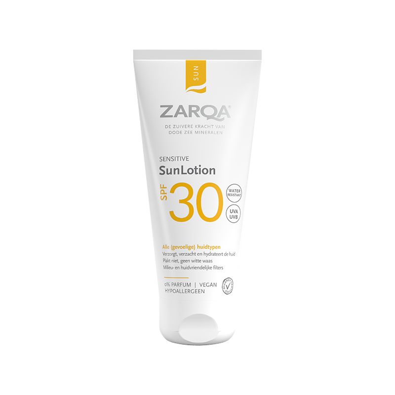 Zarqa SunLotion SPF30 Sensitive (50ml) - Parfumvrij