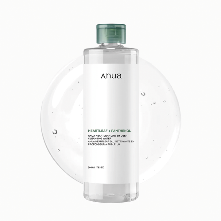 ANUA Heartleaf Low pH Deep Cleansing Water ANUA