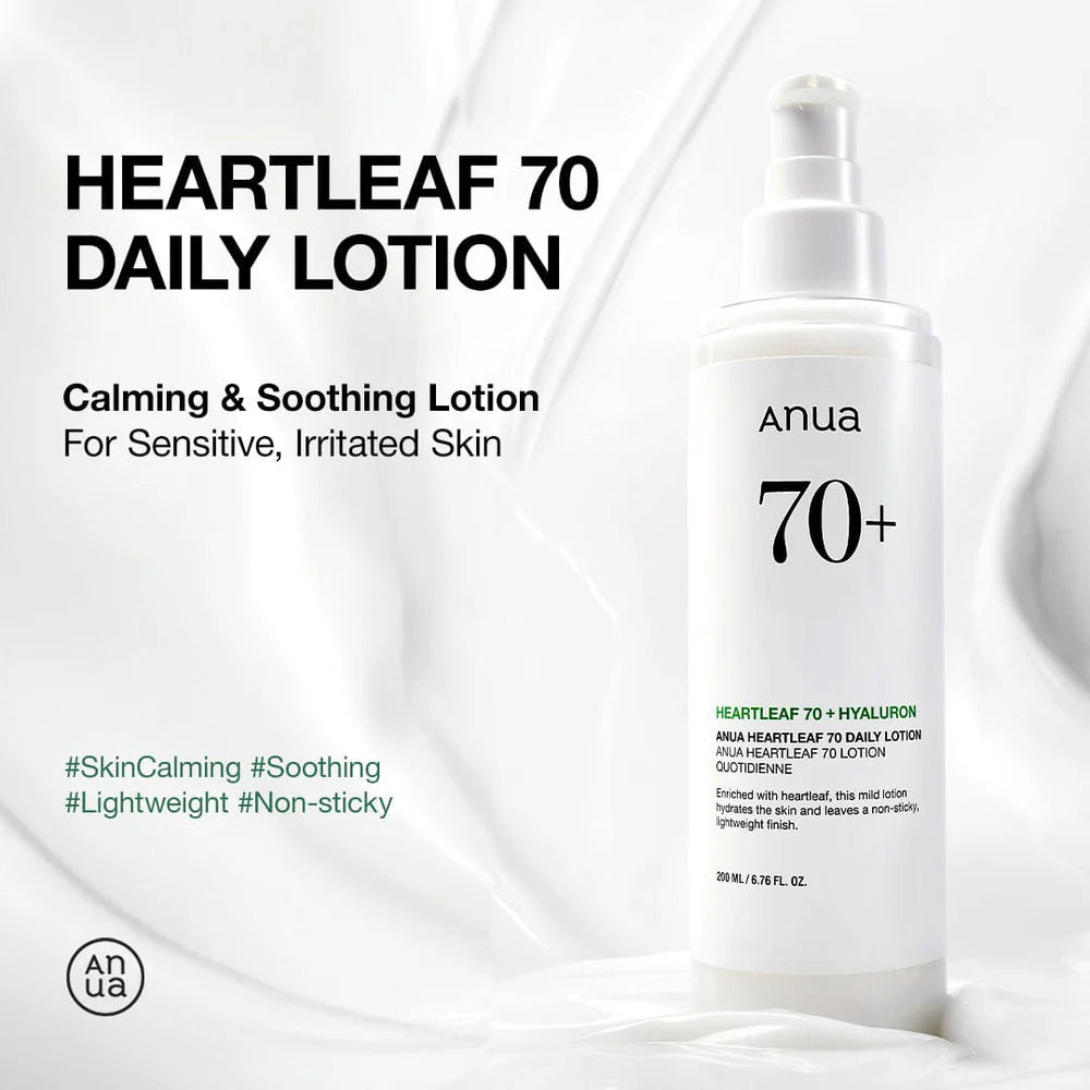 ANUA Heartleaf 70% Daily Lotion ANUA