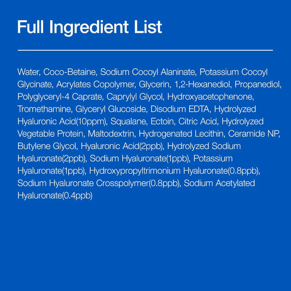 ANUA 8 Hyaluronic Acid Moisturizing Gentle Gel Cleanser ANUA