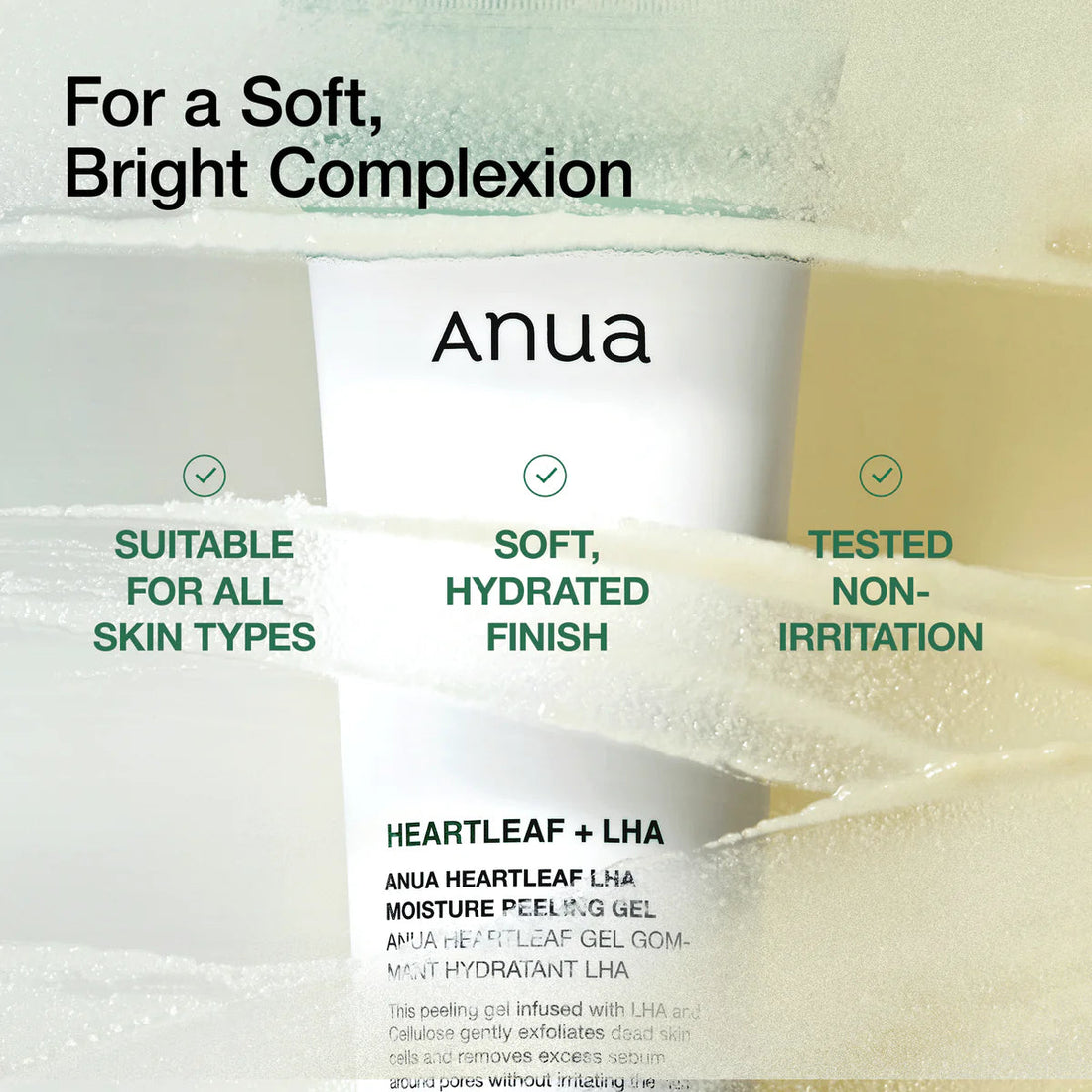 ANUA Heartleaf LHA Moisture Peeling Gel (120 ML) ANUA