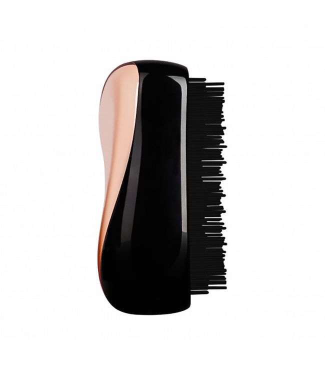 Tangle Teezer Compact Hairbrush Rose Gold Black Tangle Teezer