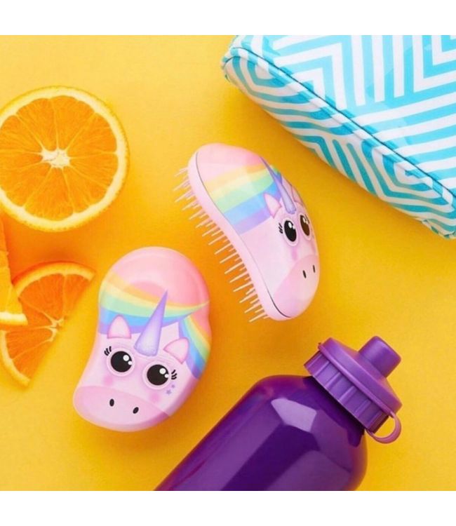 Tangle Teezer Original Mini Kids Pink Rainbow Unicorn Tangle Teezer
