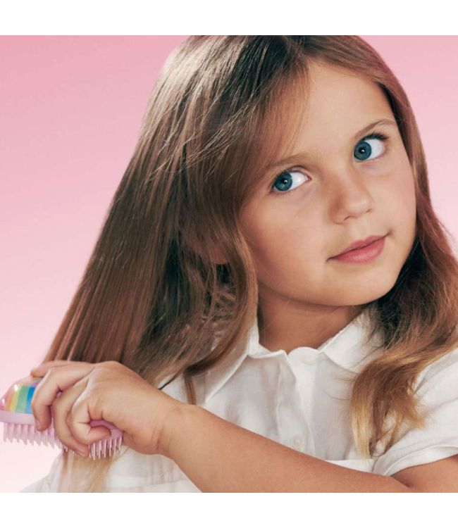 Tangle Teezer Original Mini Kids Pink Rainbow Unicorn Tangle Teezer