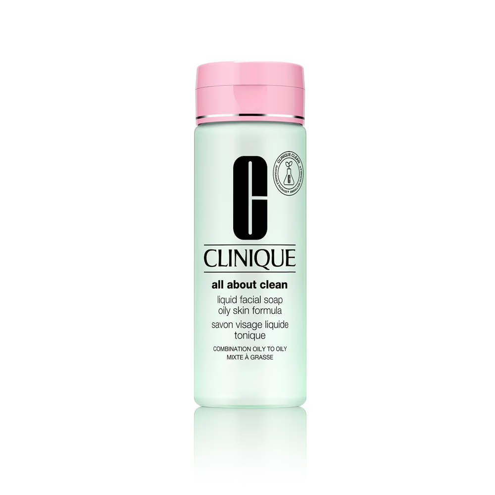 Clinique Liquid Facial Soap Combination Oily To Oily - All About Clean (200 ML) Clinique