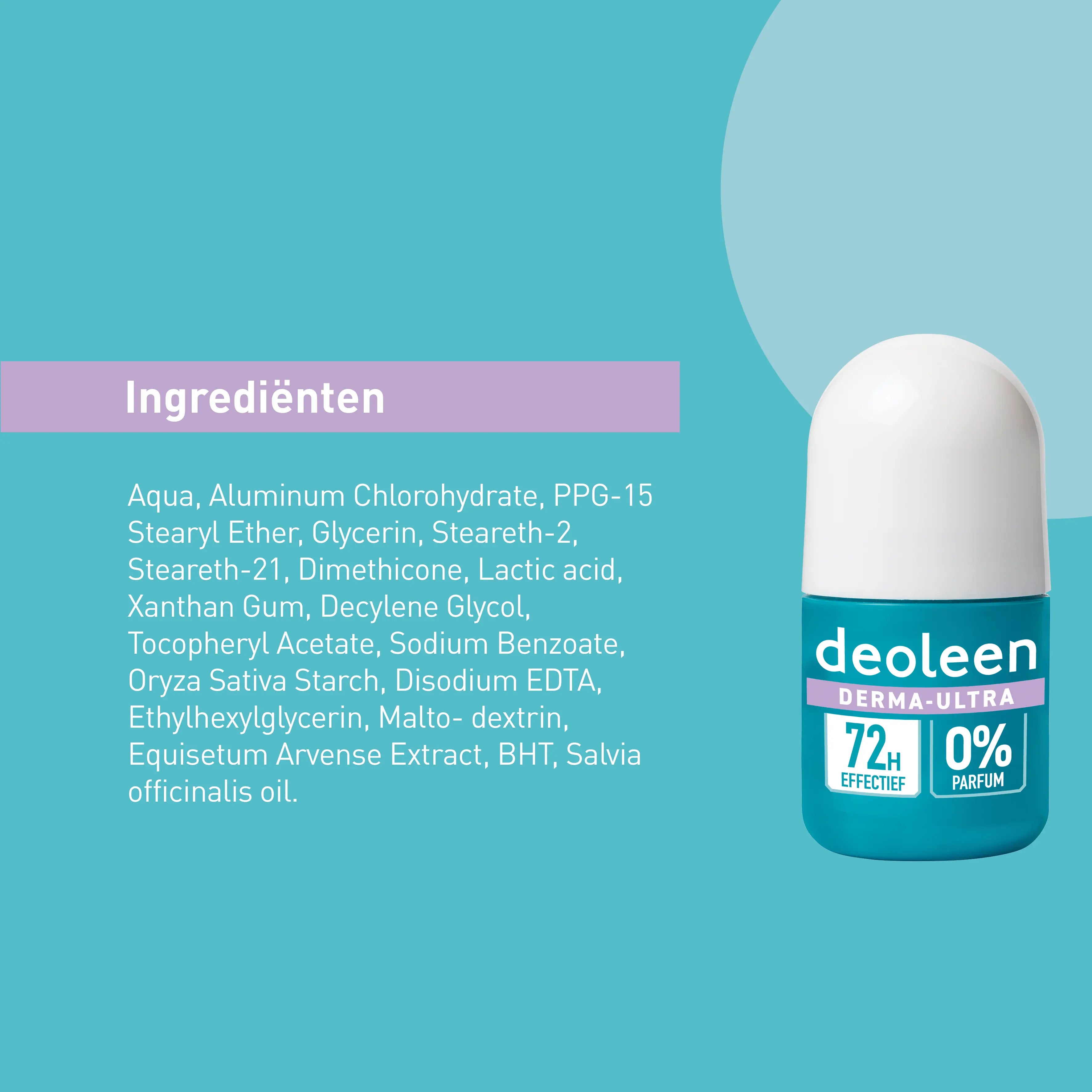 Deoleen Derma Ultra Deoroller 72h (50 ML)