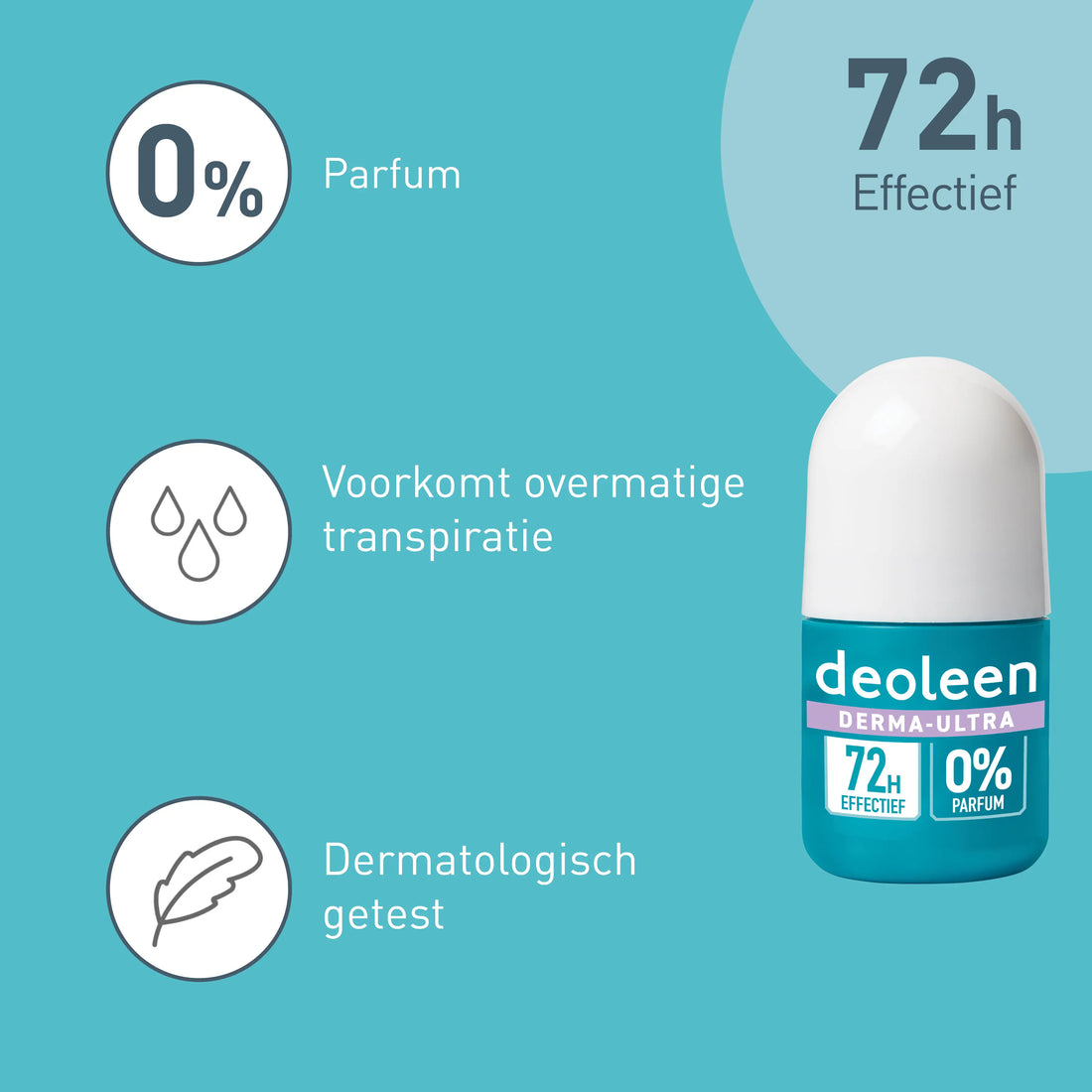Deoleen Derma Ultra Deoroller 72h (50 ML)