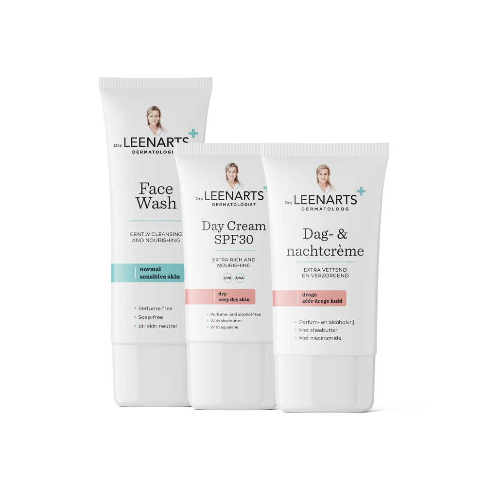 Drs Leenarts Skincare routine - (Zeer) Droge huid Drs. Leenarts