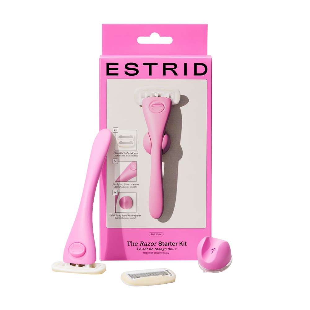 Estrid scheermes starterskit roze