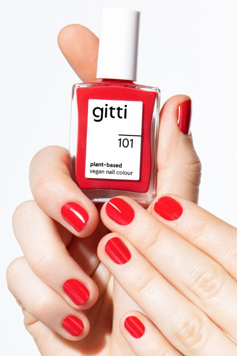 GITTI Nagellak no. 101 Fiery Red GITTI