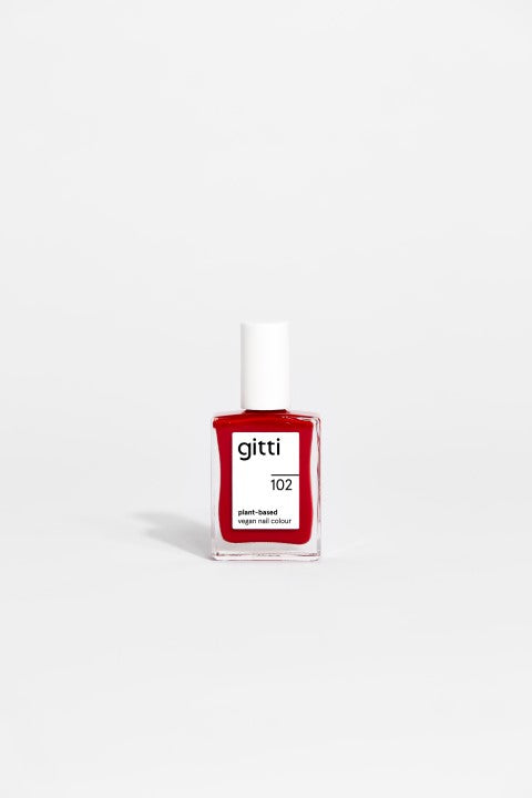 GITTI Nagellak no. 102 Classic Red GITTI
