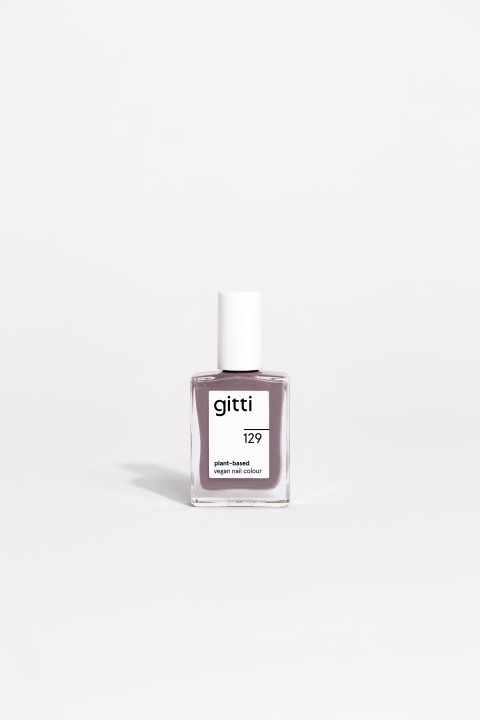 GITTI Nagellak no. 129 Purple Grey GITTI