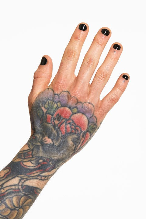 GITTI Nagellak no. 135 Black GITTI