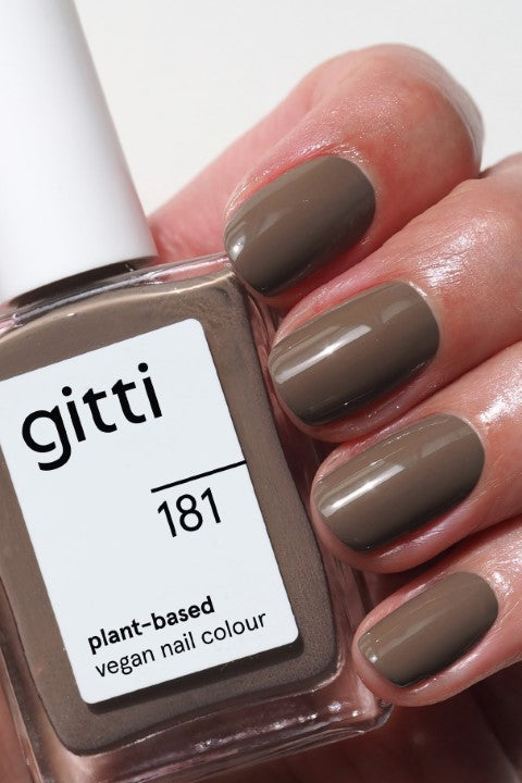 GITTI Nagellak no. 181 Dark Taupe GITTI