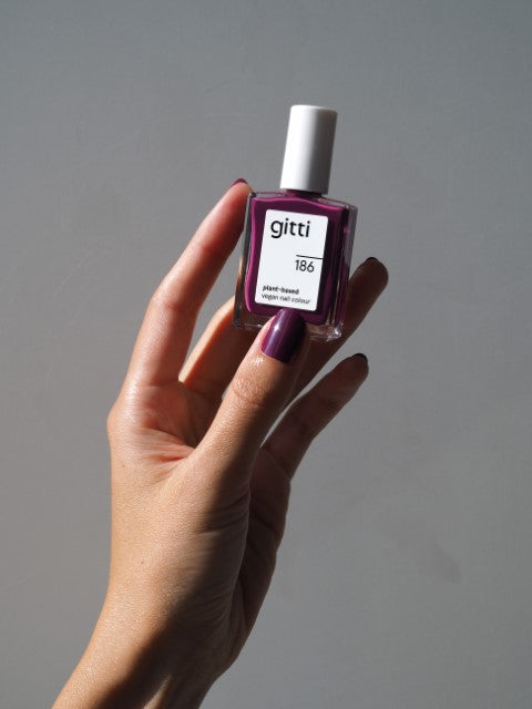 GITTI Nagellak no. 186 Plum Party GITTI