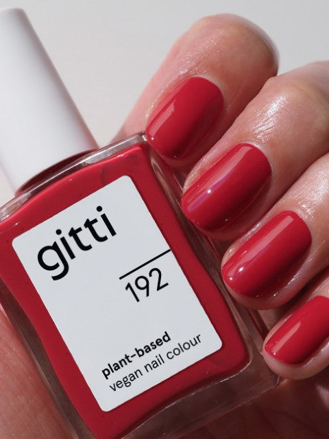 GITTI Nagellak no. 192 Hibiscus Red GITTI