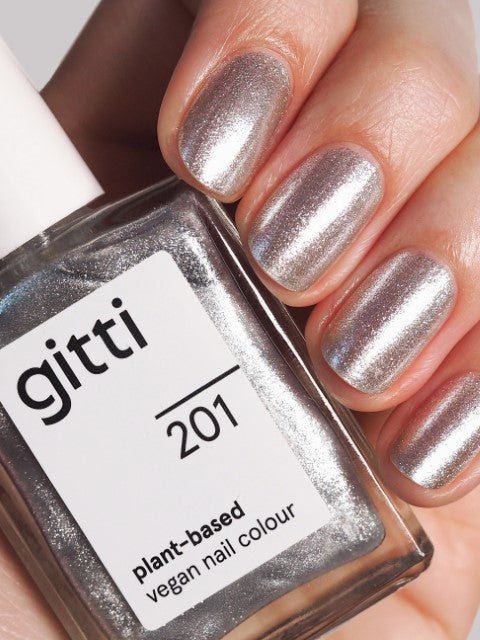 GITTI Nagellak no. 201 Silver GITTI