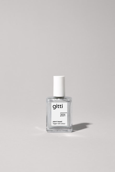 GITTI Nagellak no. 201 Silver GITTI