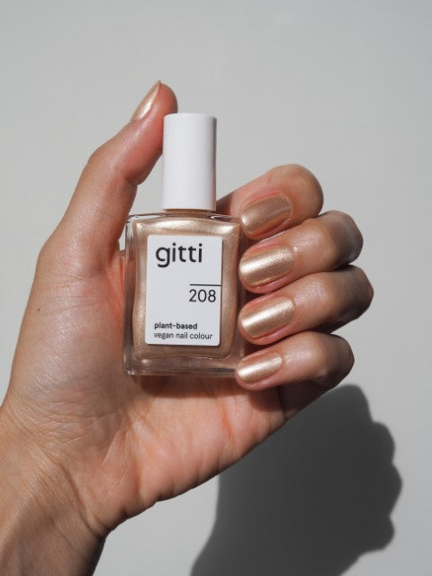 GITTI Nagellak no. 208 Sun Glow GITTI