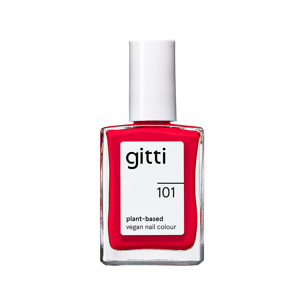 GITTI Nagellak no. 101 Fiery Red GITTI