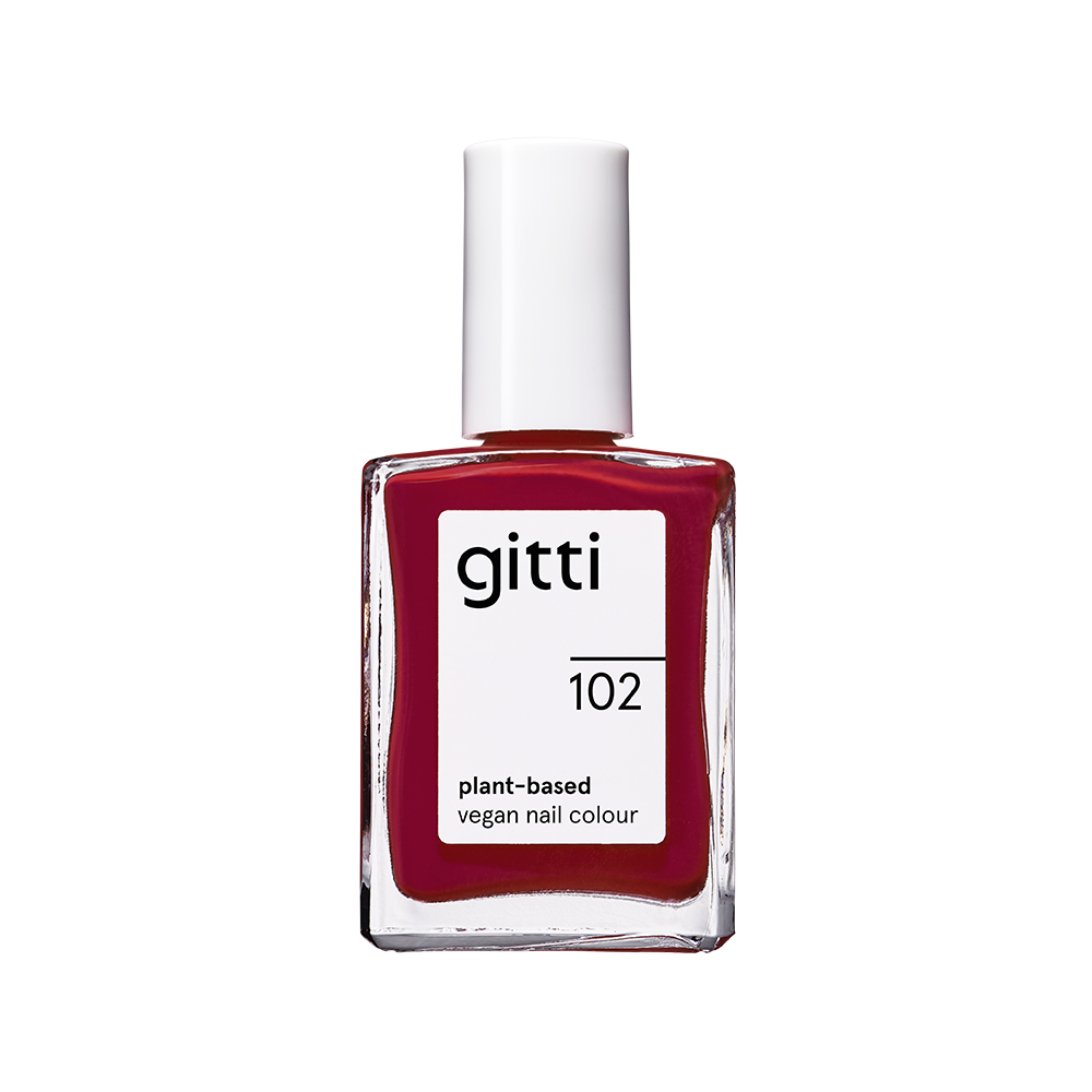 GITTI Nagellak no. 102 Classic Red GITTI