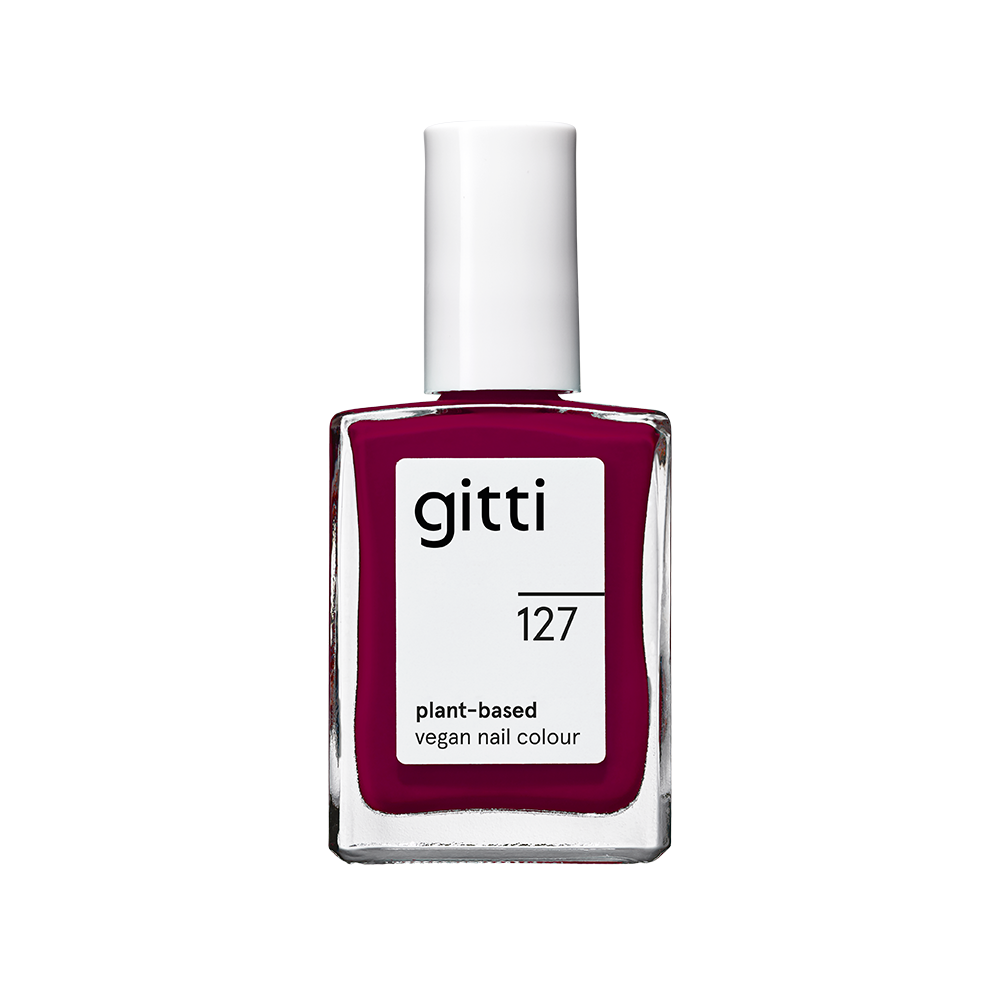GITTI Nagellak no. 127 Red Plum GITTI