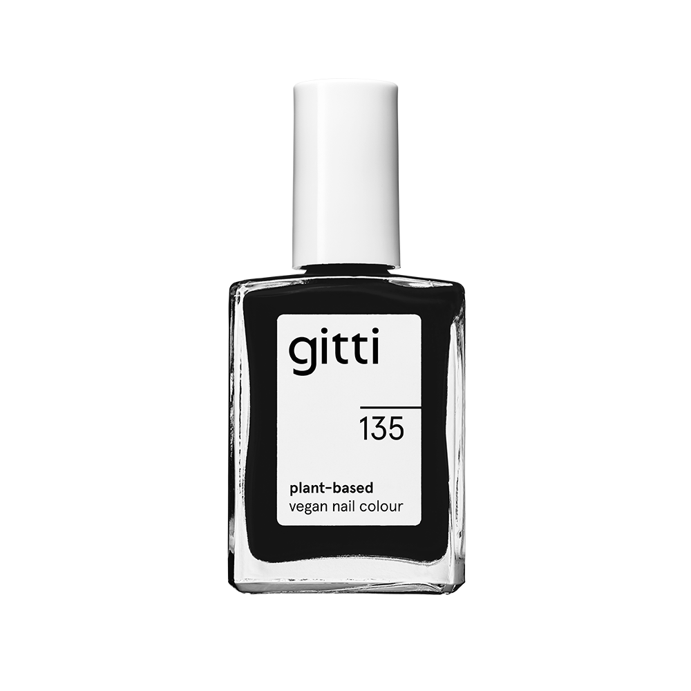 GITTI Nagellak no. 135 Black GITTI