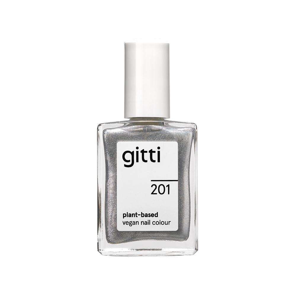 GITTI Nagellak no. 201 Silver GITTI