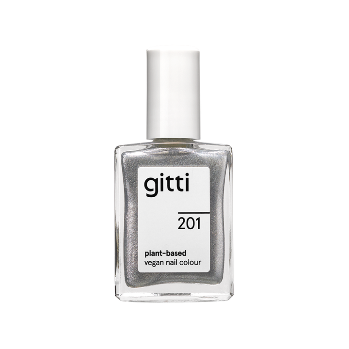 GITTI Nagellak no. 201 Silver GITTI