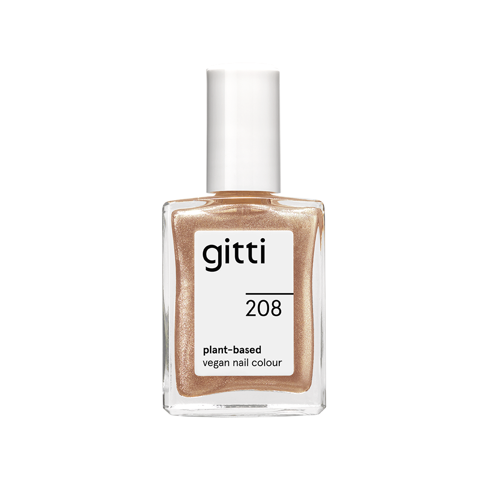 GITTI Nagellak no. 208 Sun Glow GITTI