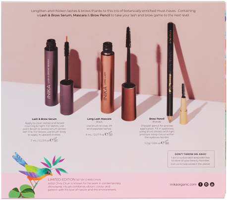 INIKA Lash & Brow Set – Blonde INIKA Organic