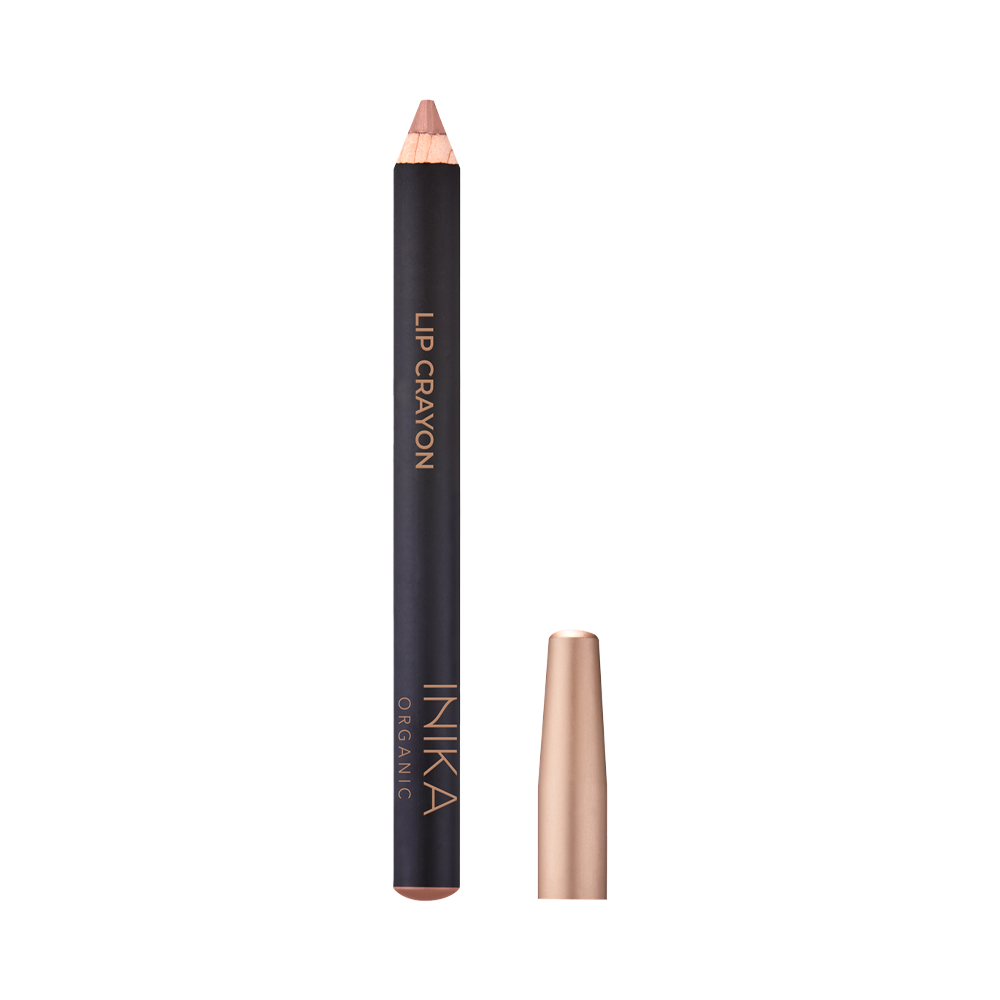 INIKA organic lippotlood Honey. Deze natuurlijke lipstick crayons zijn verrijkt met vitamine E voor gehydrateerde lippen