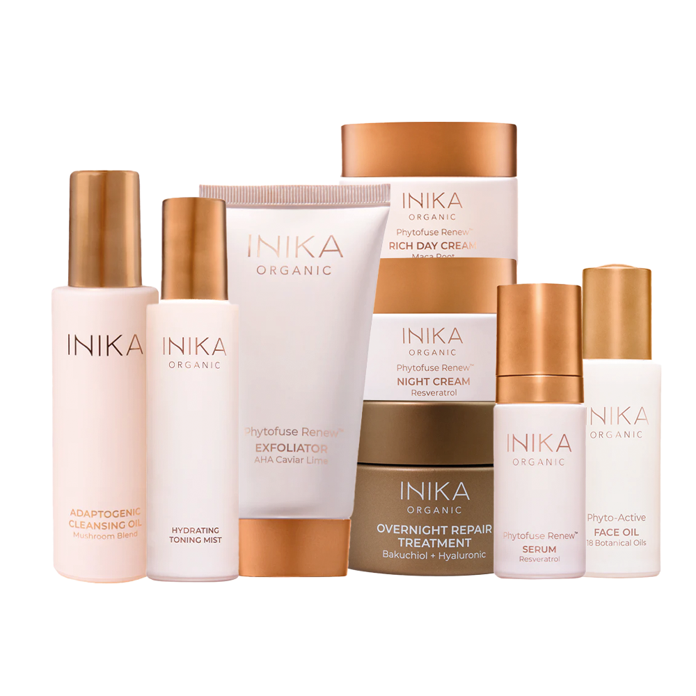INiKA Organic Skincare Routine - Droge & Rijpere Huid (Compleet) INIKA Organic