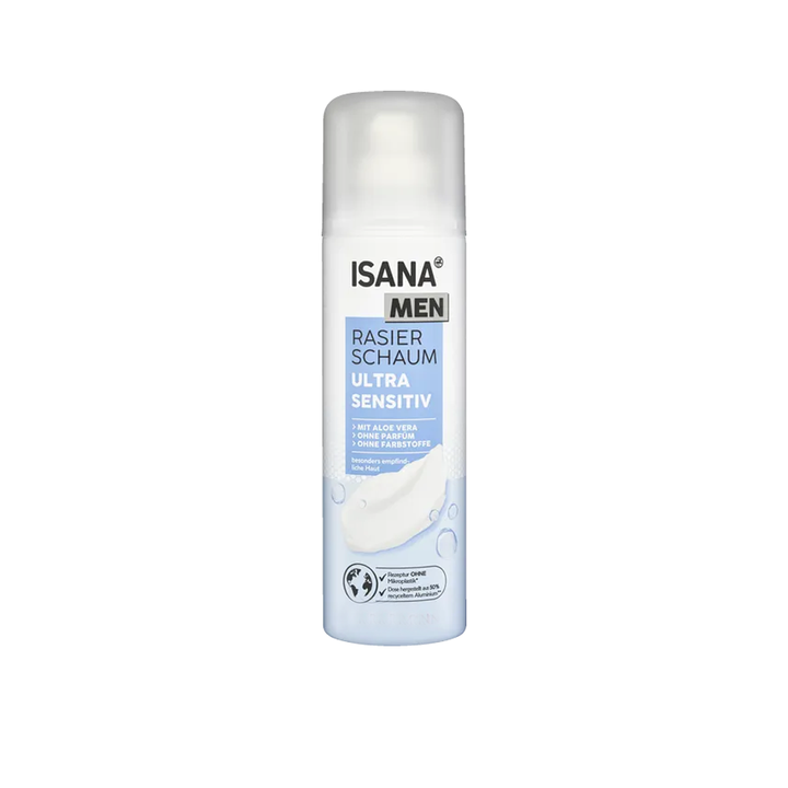 ISANA Men Scheerschuim Ultra sensitive (200 ML) Isana