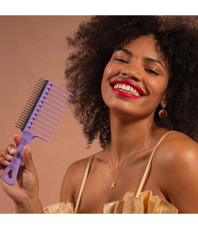 Tangle Teezer Wide Tooth Comb for Curly Hair Lilac Tangle Teezer