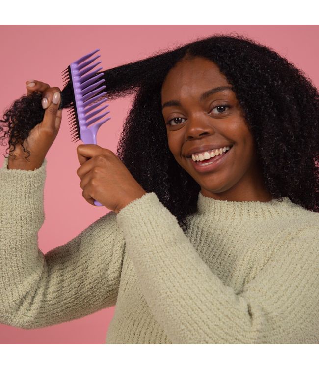 Tangle Teezer Wide Tooth Comb for Curly Hair Lilac Tangle Teezer