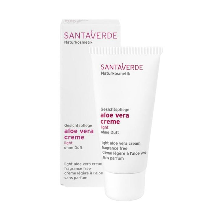 Parfumvrije medium crème van Santaverde met aloë vera voor de gevoelige huid