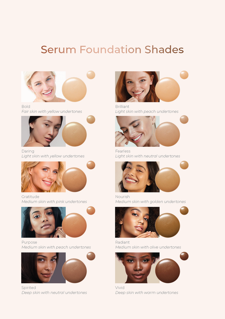 INIKA Organic Serum Foundation - Vivid (25 ML)