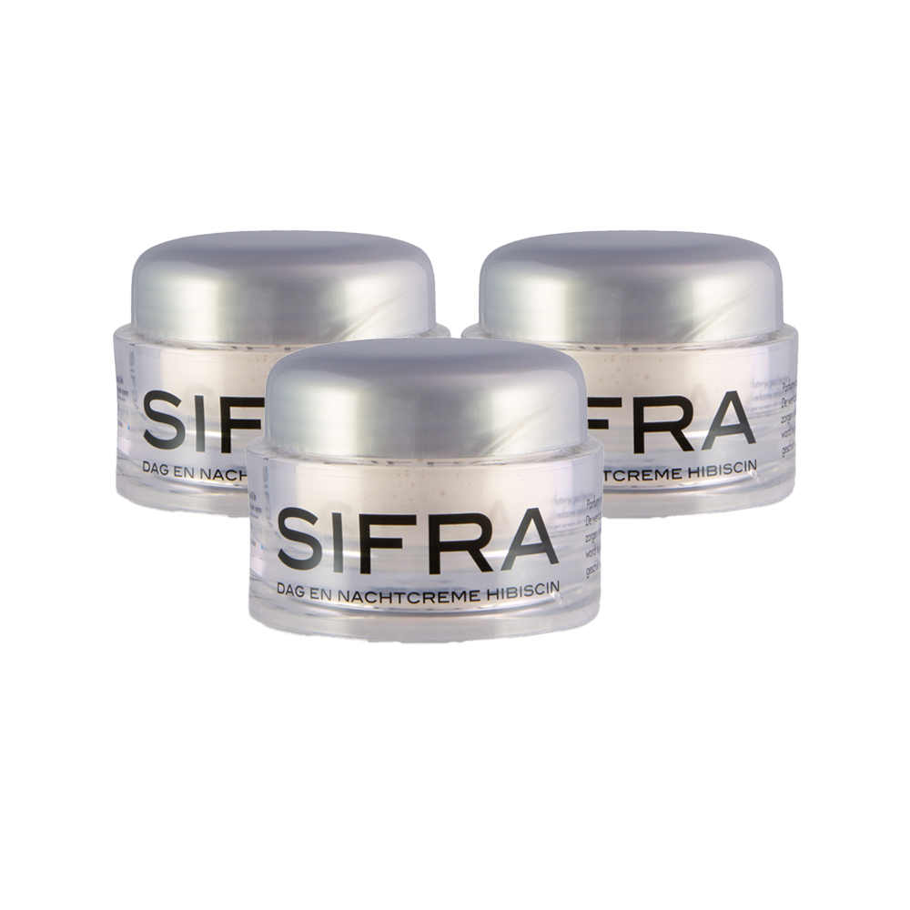 Sifra Dag & Nachtcrème Hibiscin (3x50 ML) Sifra