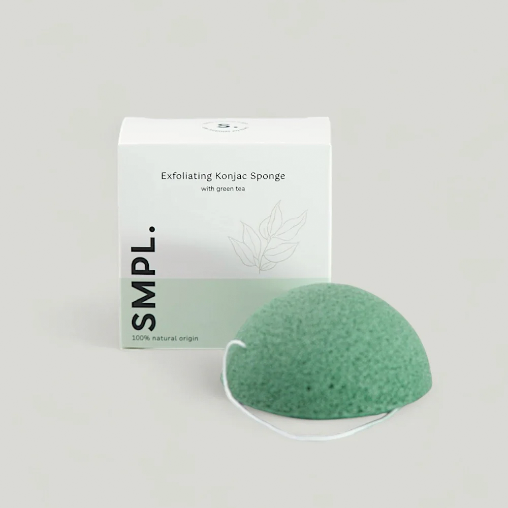 SMPL Exfoliating Konjac Sponge  (1 ST) SMPL