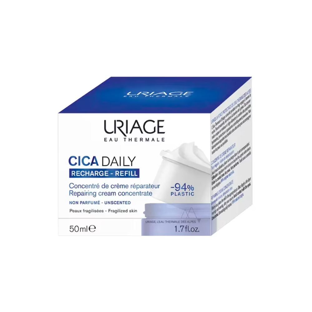 Uriage Cica Daily Repairing Creme Navulling (50 ML)