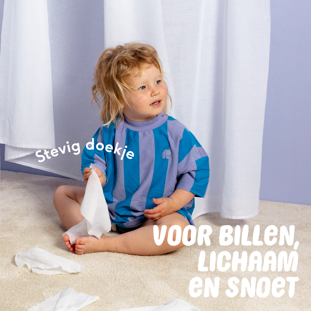 Naïf Plasticvrije Billendoekjes voor Baby & Kids (24x54 ST) - Parfumvrij